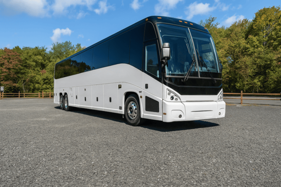 Anaheim Coach Bus Service 56 Passenger Charter Bus