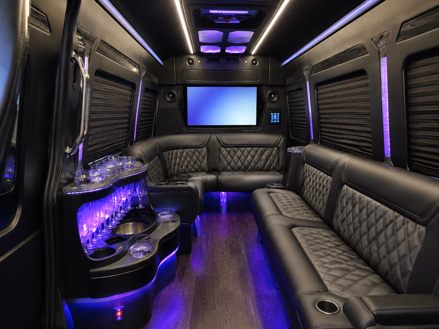 anaheim corporate event transportation onboard seating