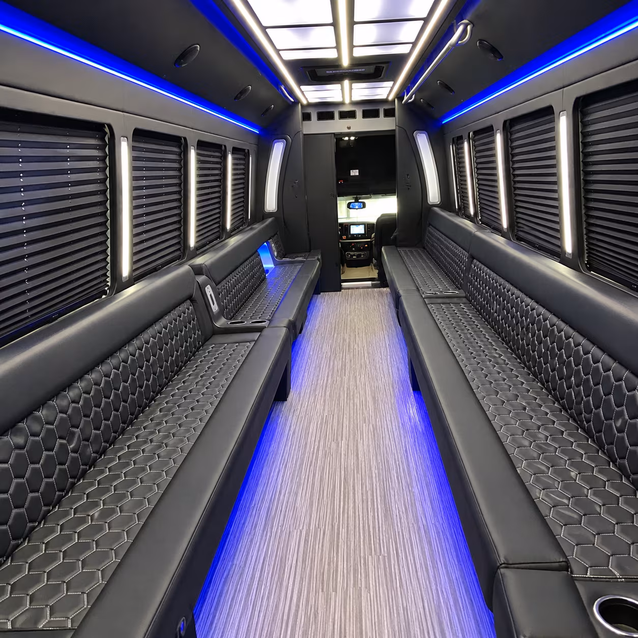 anaheim party bus interior
