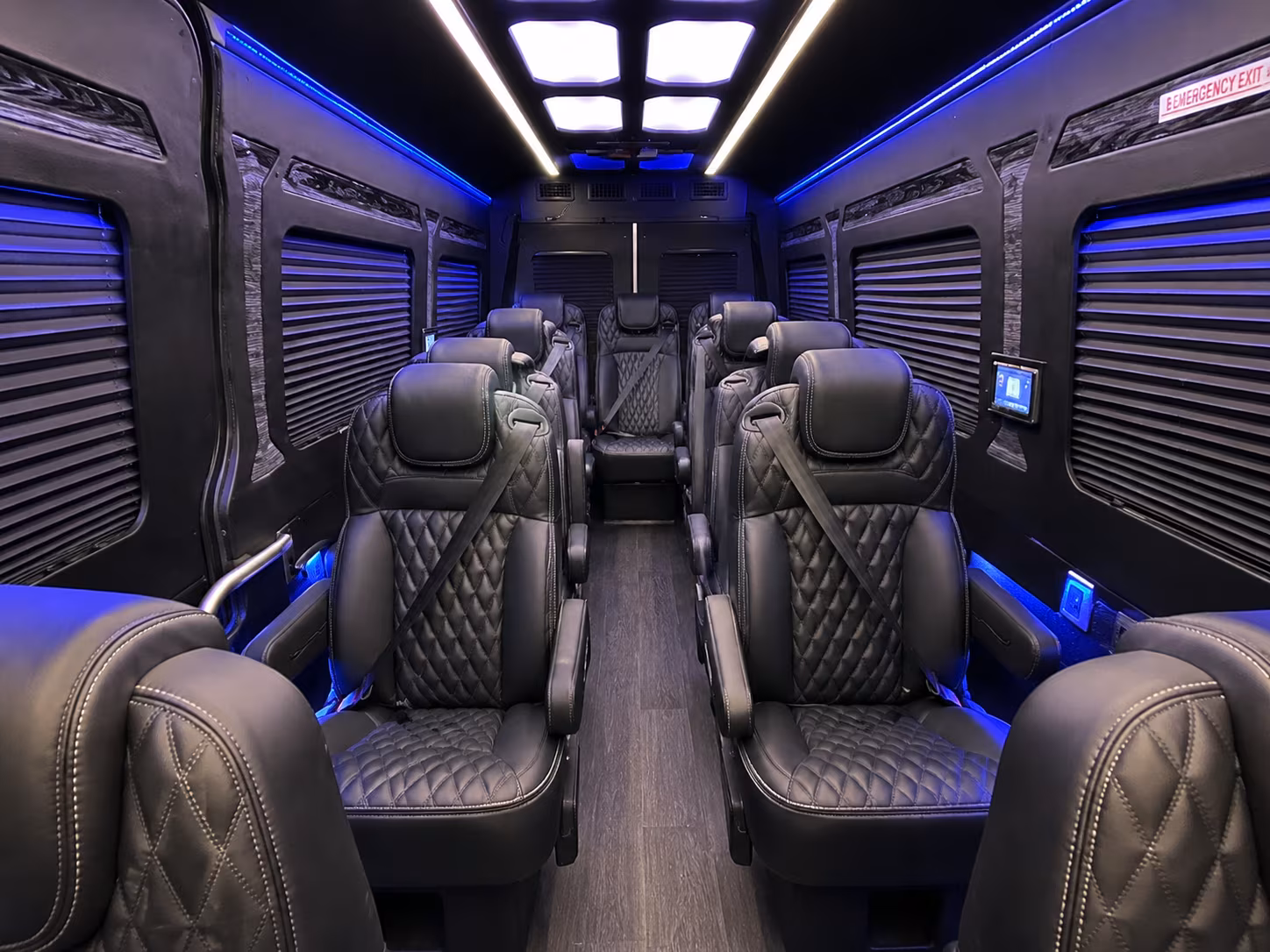 anaheim prom transportation onboard seating
