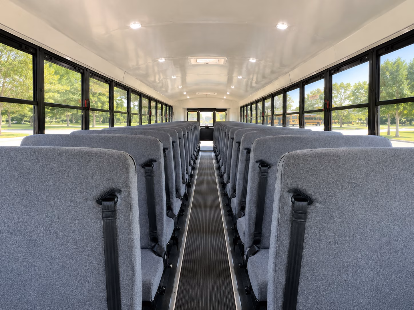 anaheim school bus interior