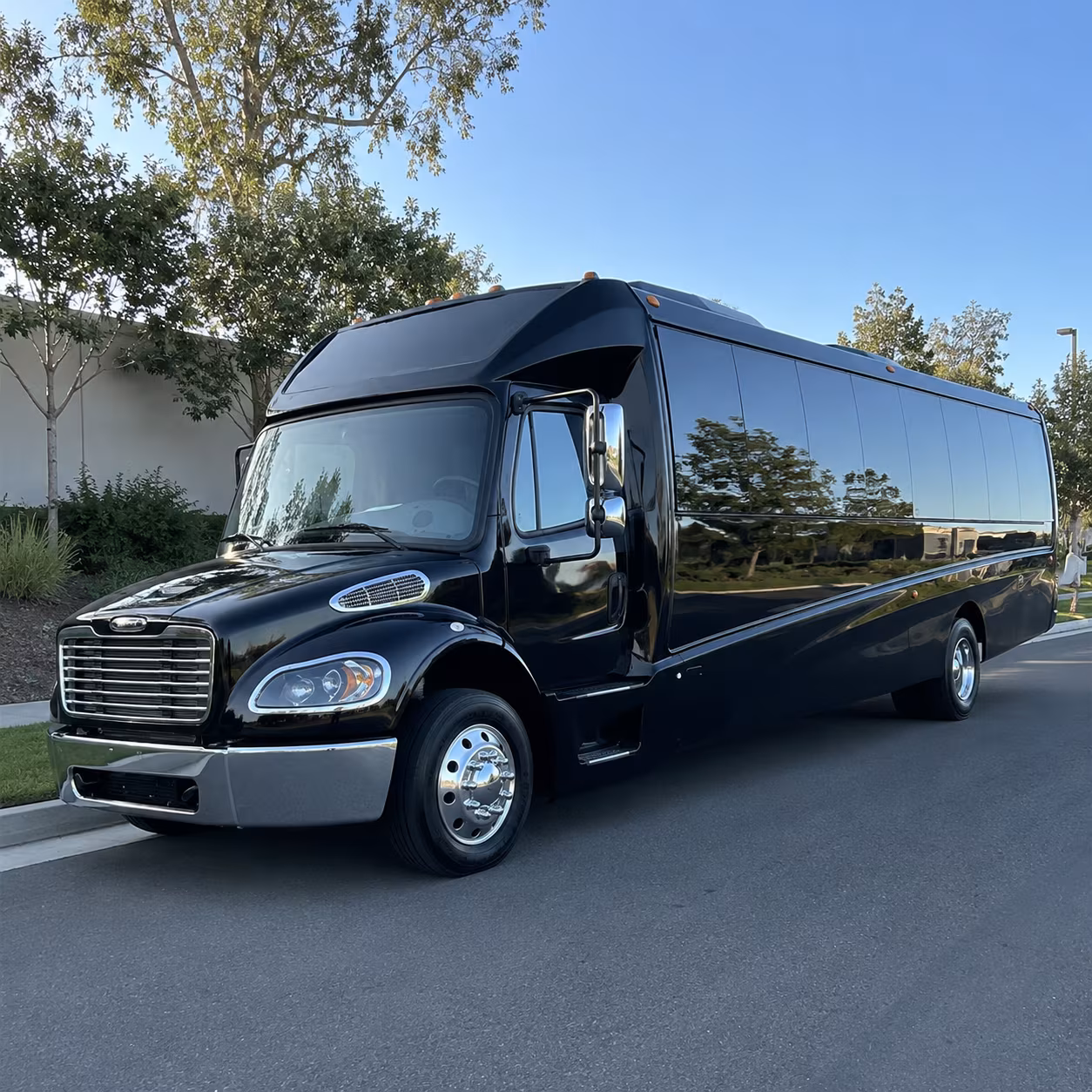 anaheim senior congregation shuttle buses for parishioners with mobility needs