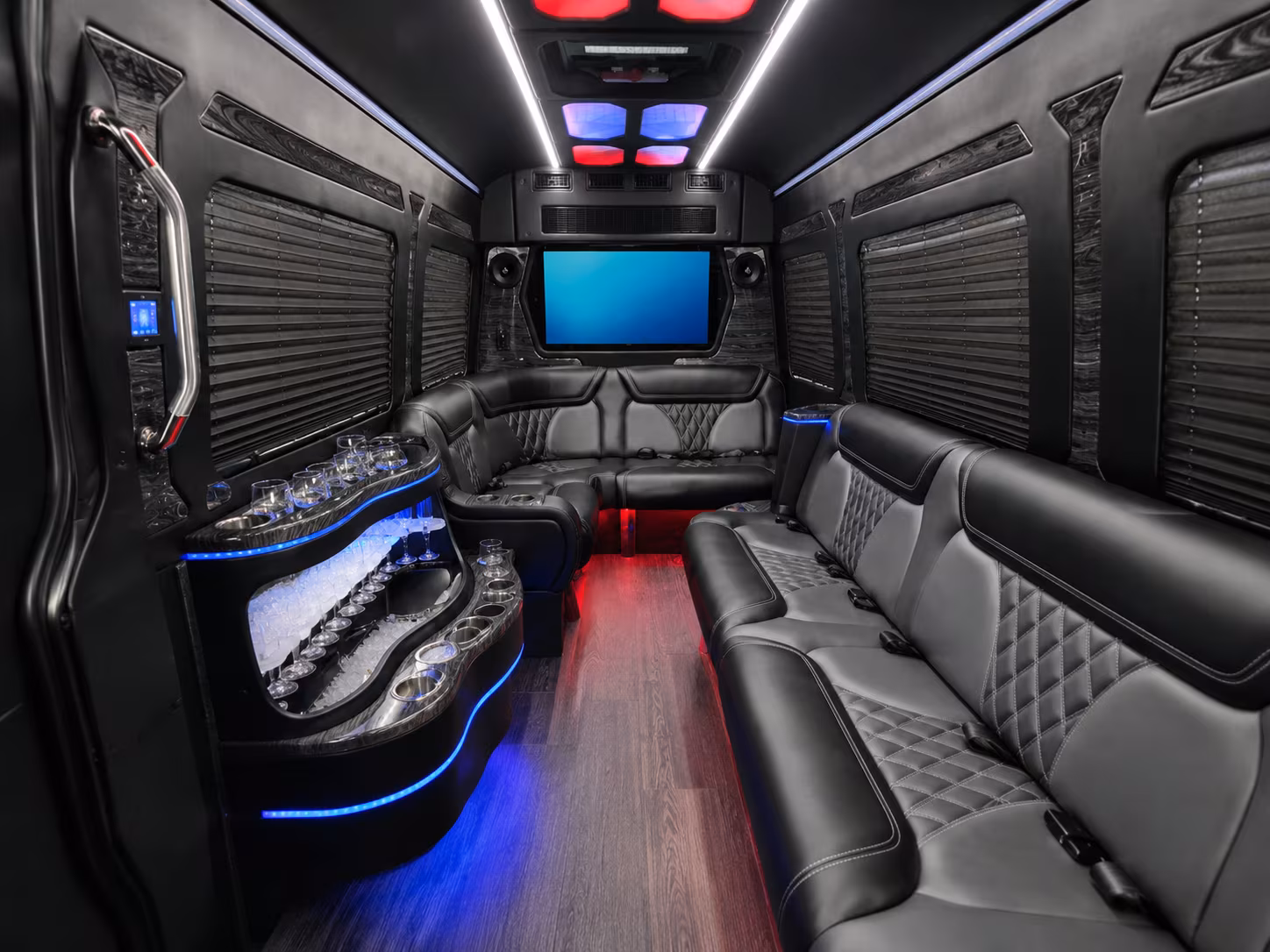 anaheim sprinter limousine interior