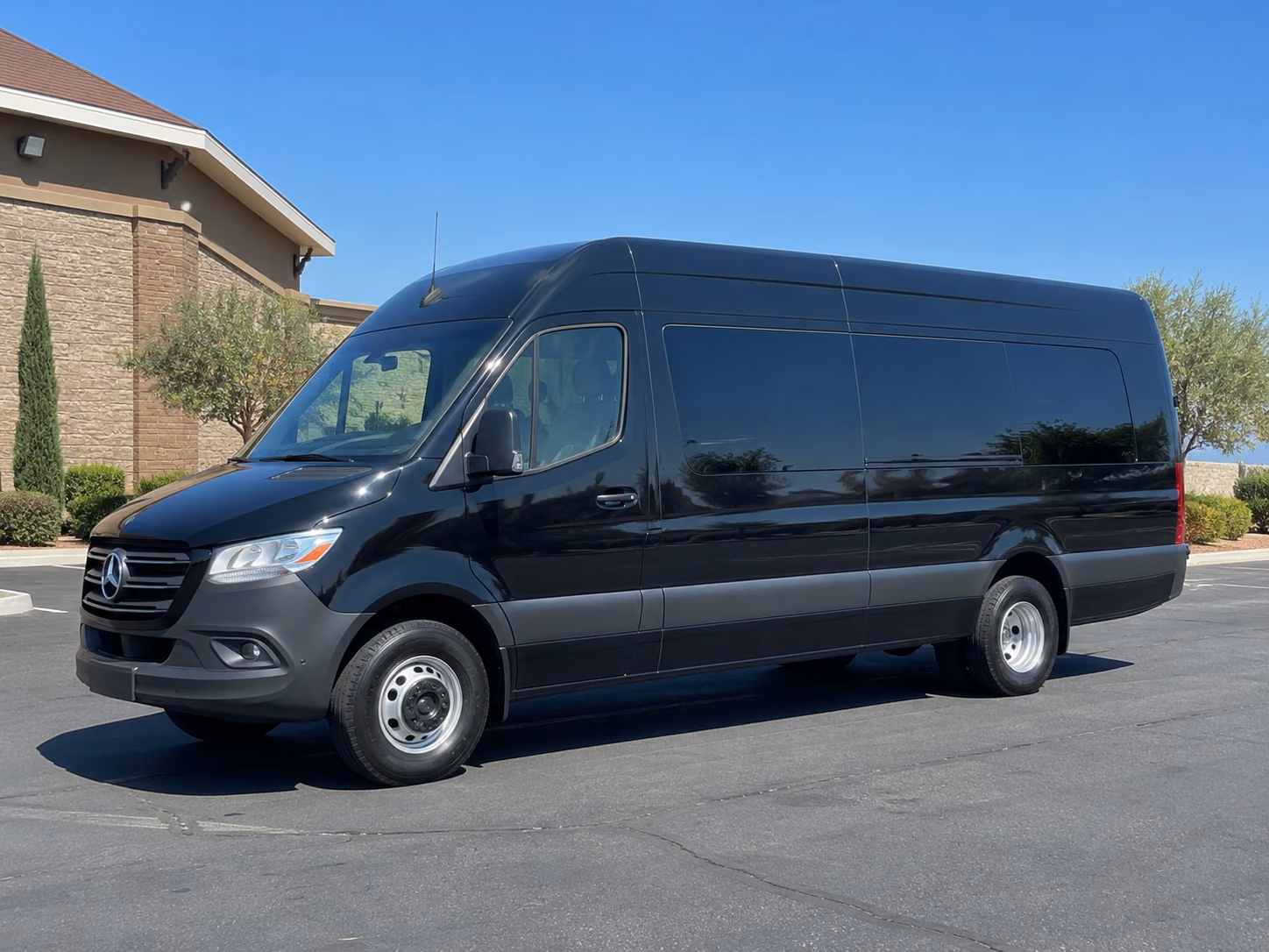 anaheim sprinter van with driver
