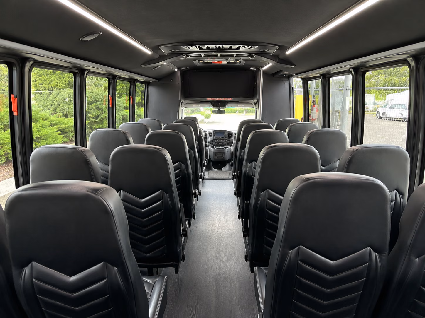 anaheim wedding transportation onboard seating